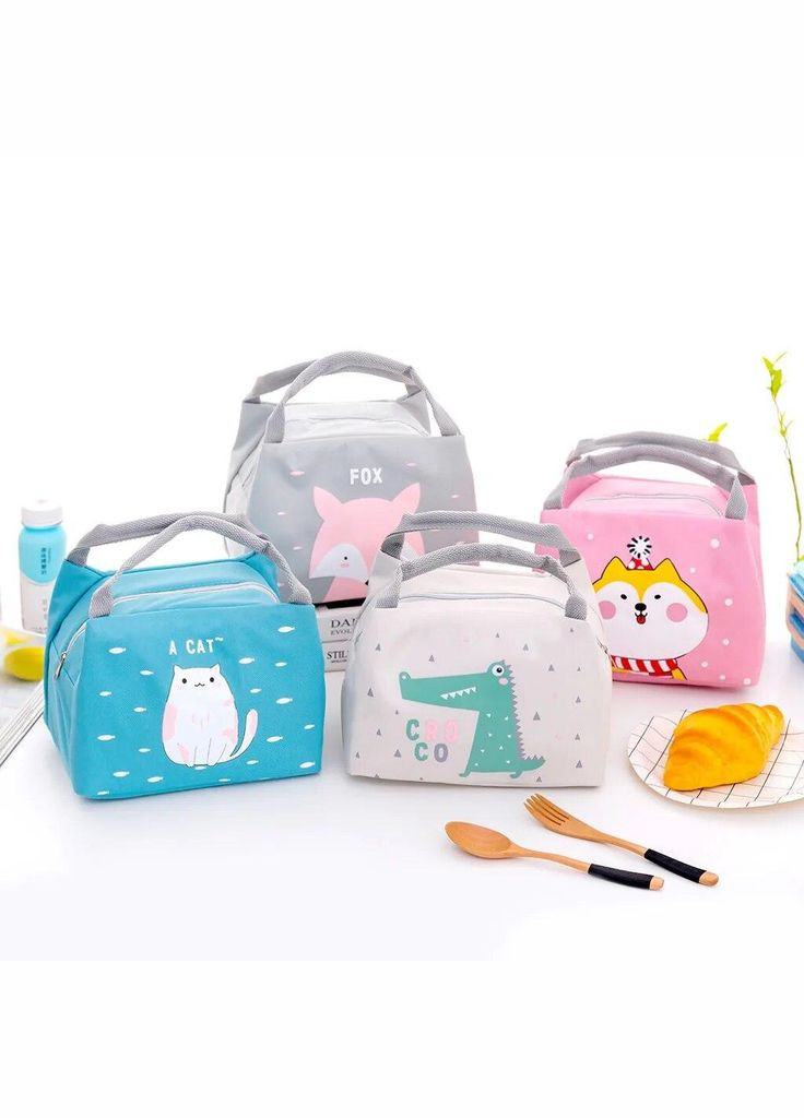 Сумка дитяча ізотермічна тримає температуру 3л крокодил Ланч бег дитяча для обідів No Brand (308983341)