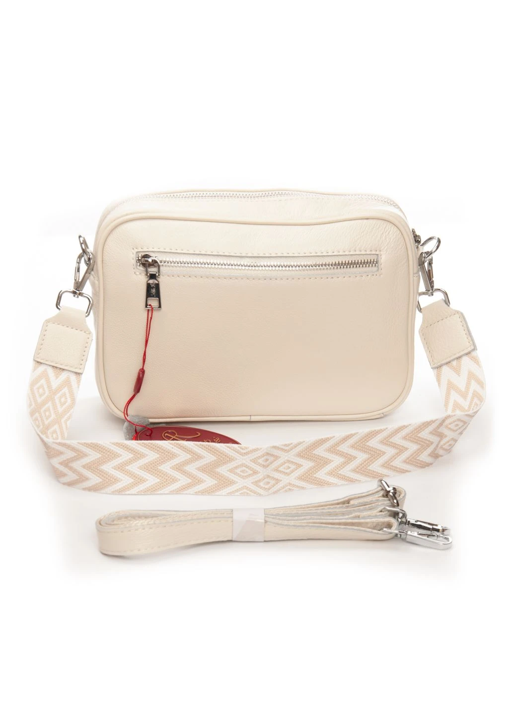 Сумка Женская Классическая кожа 6616 white Fashion (394721370)