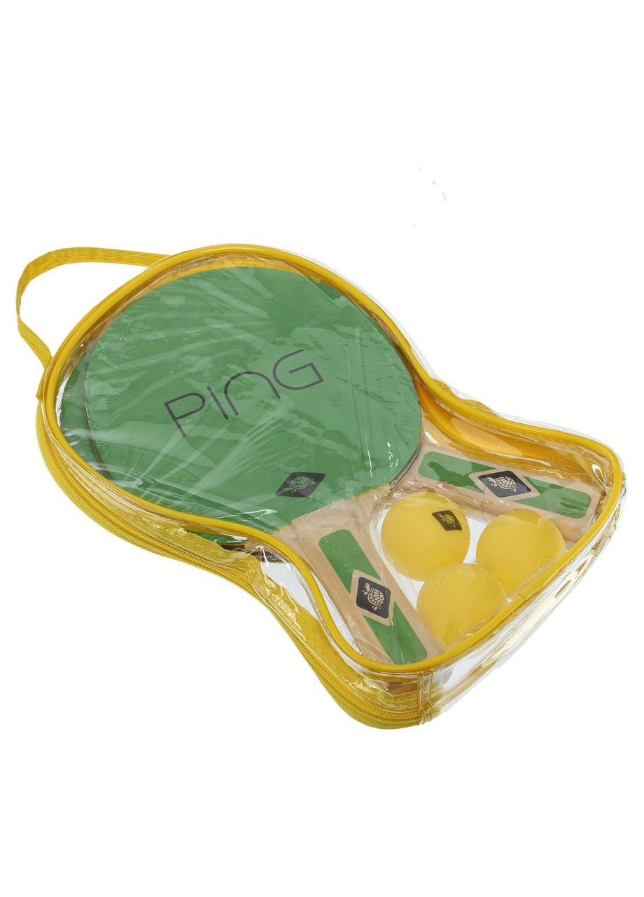 Набор для настольного тенниса 2 ракетки, 3 мяча с чехлом MT-788486 Donic (326785172)