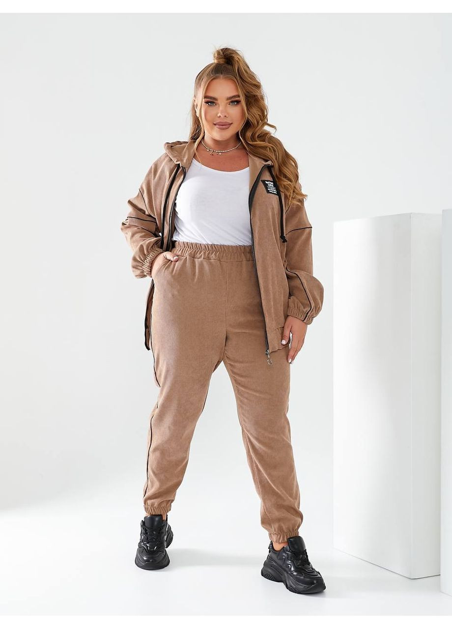 Костюм прогулянковий,вельвет,штани та кофта Україна (350197696)