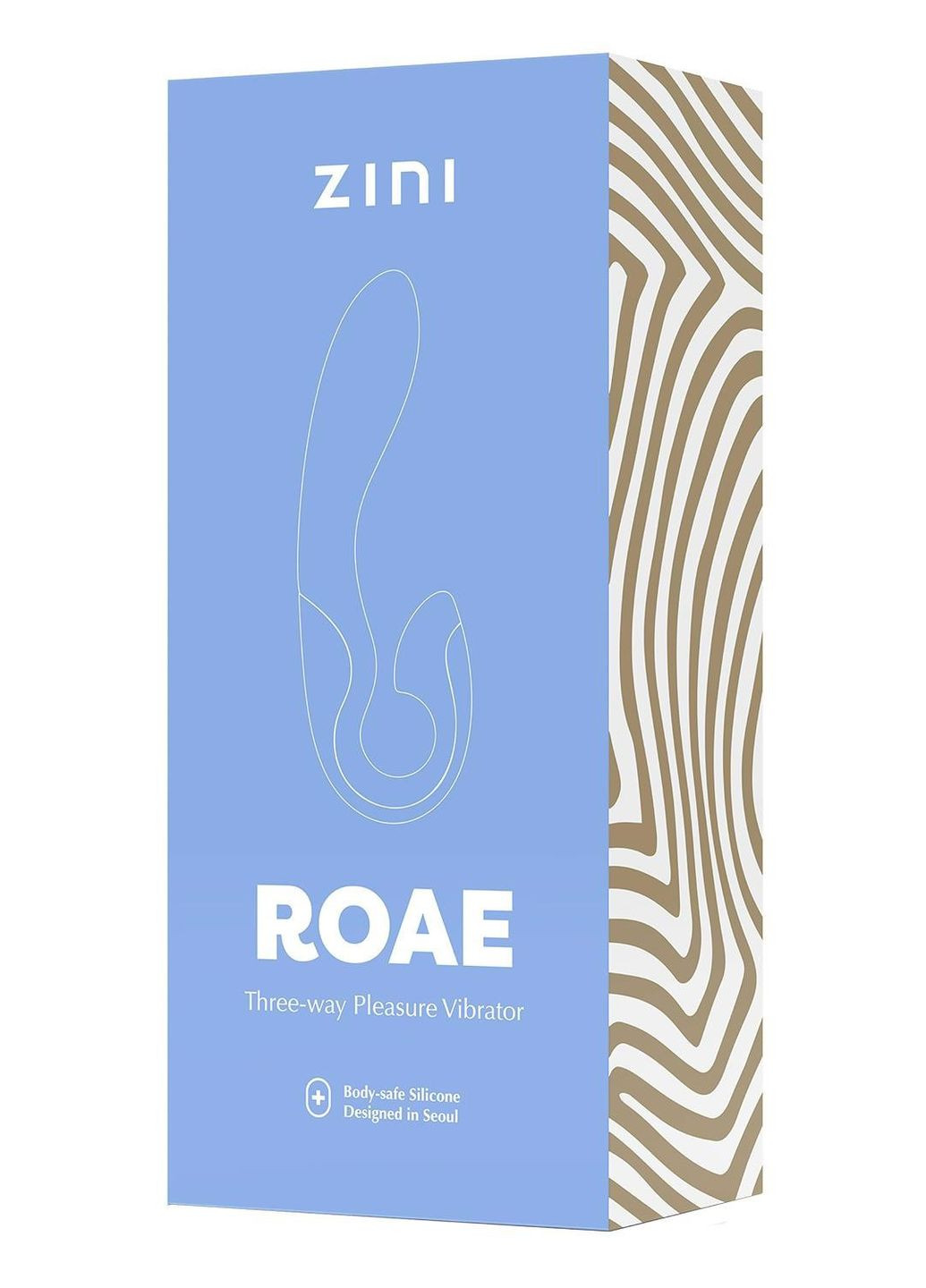 Вибраторкролик розовый, 19.5 х 3.5 см Zini (298412183)