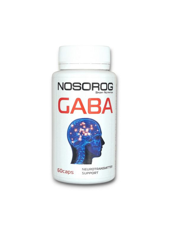 GABA (60 caps) Nosorog Nutrition (366072674)