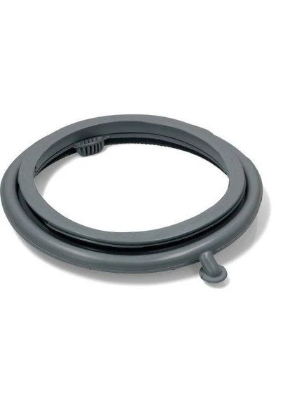 GSK008AD Резина люка /MERLONI 404001700, WHIRLPOOL 481246818103 з патрубком вузька (651008698) [117AK07] [00101267] Ardo (380063215)