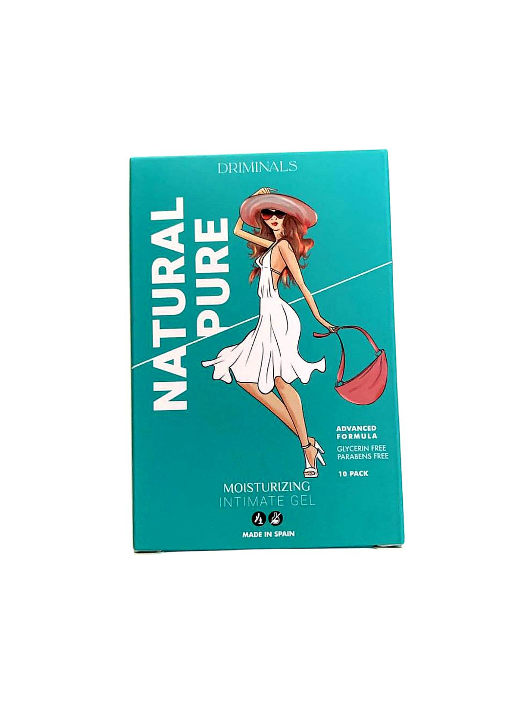 Пробник/Лубрикант на водной основе Natural Pure для чувствительной кожи, 4 мл Driminals (322772825)