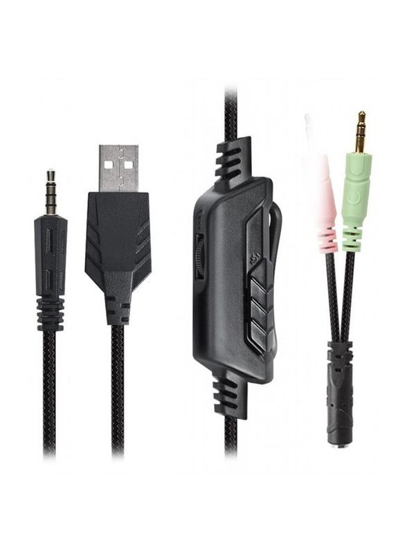 Гарнитура GDX-7620 Black Real-El (370618027)