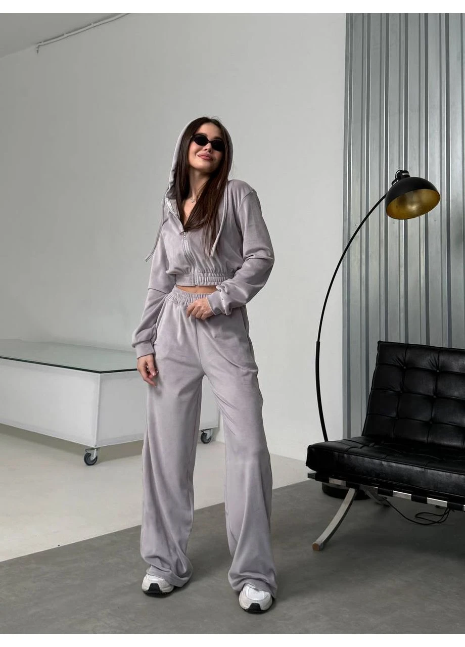 Жіночий велюровий костюм Fashion (382029055)