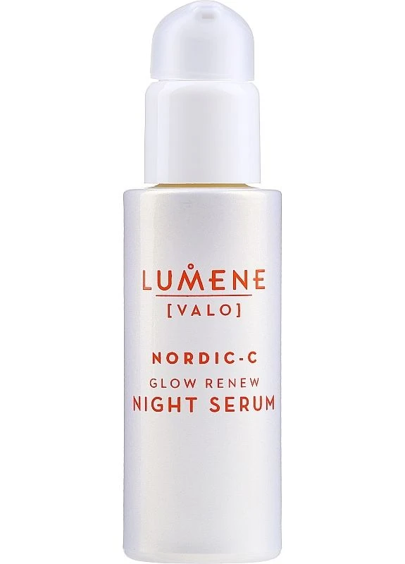 Lumene Освітлювальна нічна сироватка для обличчя Valo Nordic-C Glow Renew Night Serum 30ml (2-992620) — Крем, (380126474)