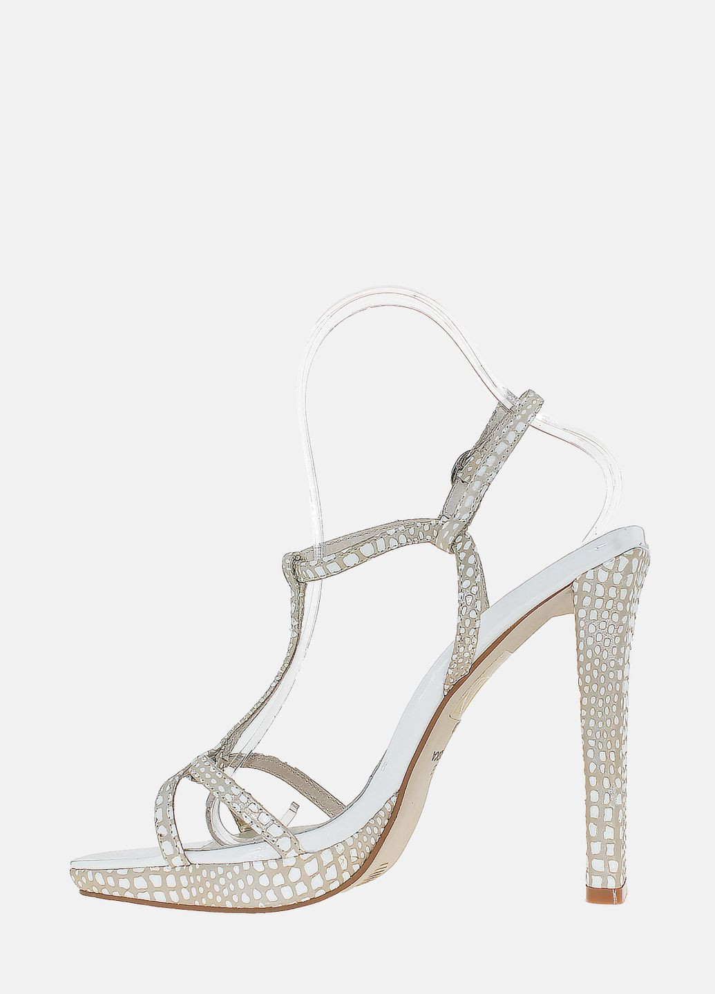 Бежевые босоножки p11212 beige Braska