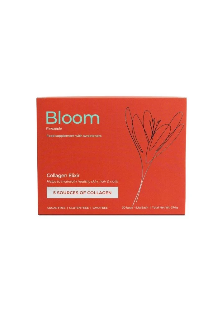 Коллаген Bloom Collagen, 30 стиков - Ананас Progress Nutrition (402536486)