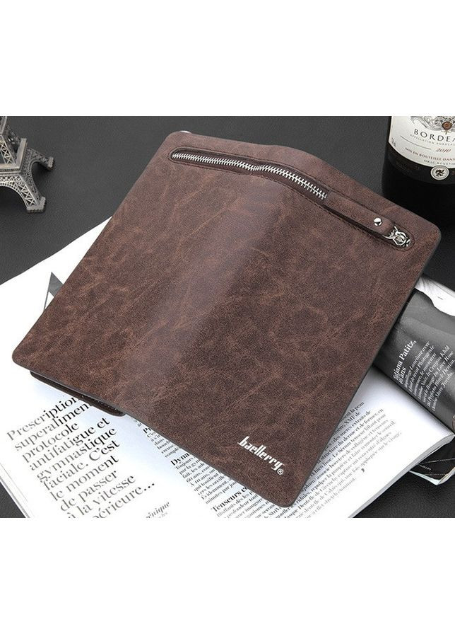 Чоловічий портмоне клатч еко шкіра коричневий ProDobro (363136541)