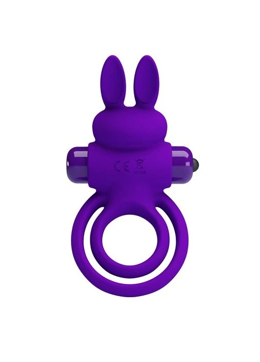 Кольцо эрекционное с вибро-стимуляцией клитора Pretty Love Vibrant penis ring III BI-210206-1 LyBaile (382853688)