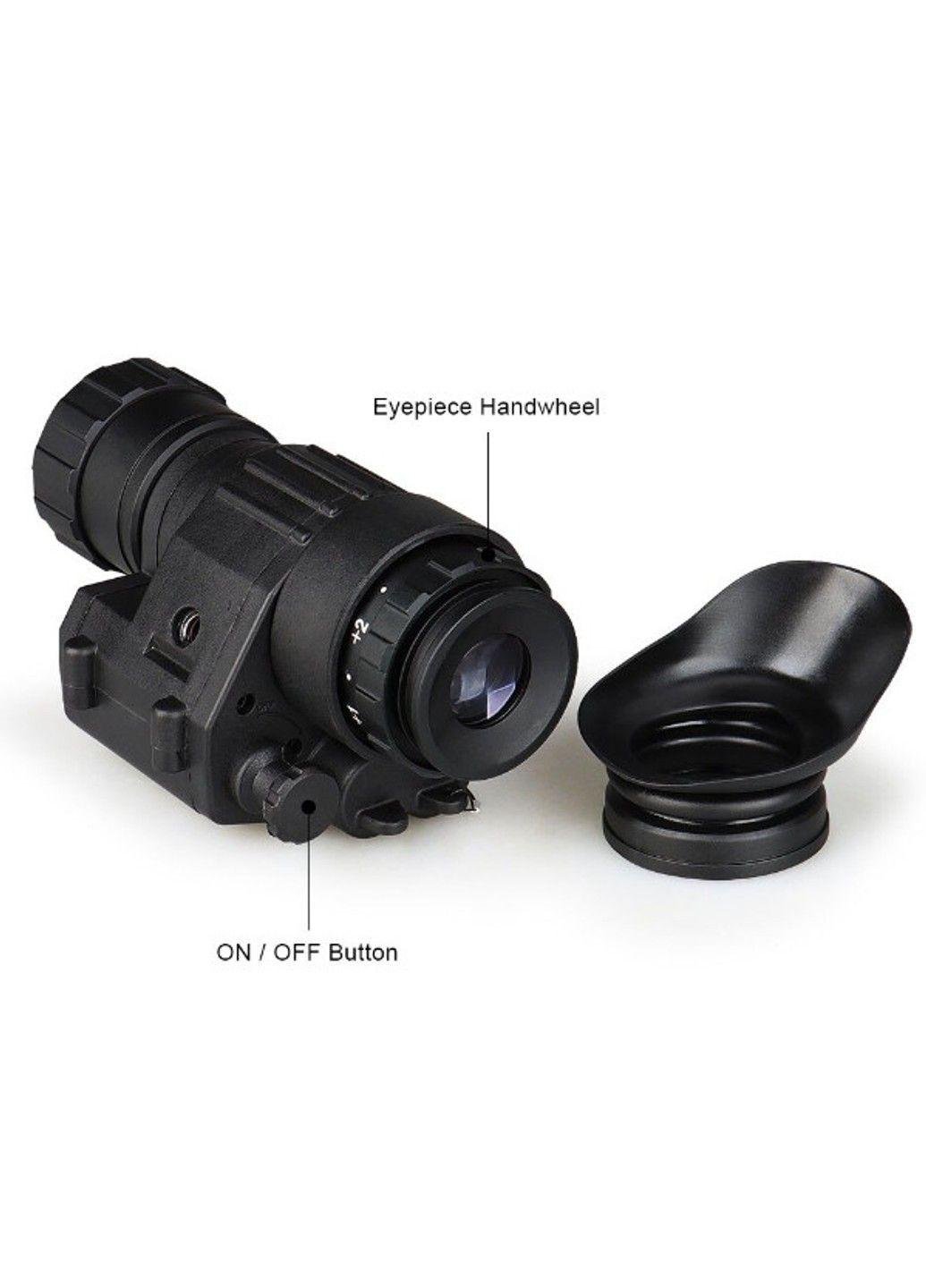 Монокуляр ночного видения PVS-14 (до 400м) с креплениями Mount на шлем No Brand (332636392)