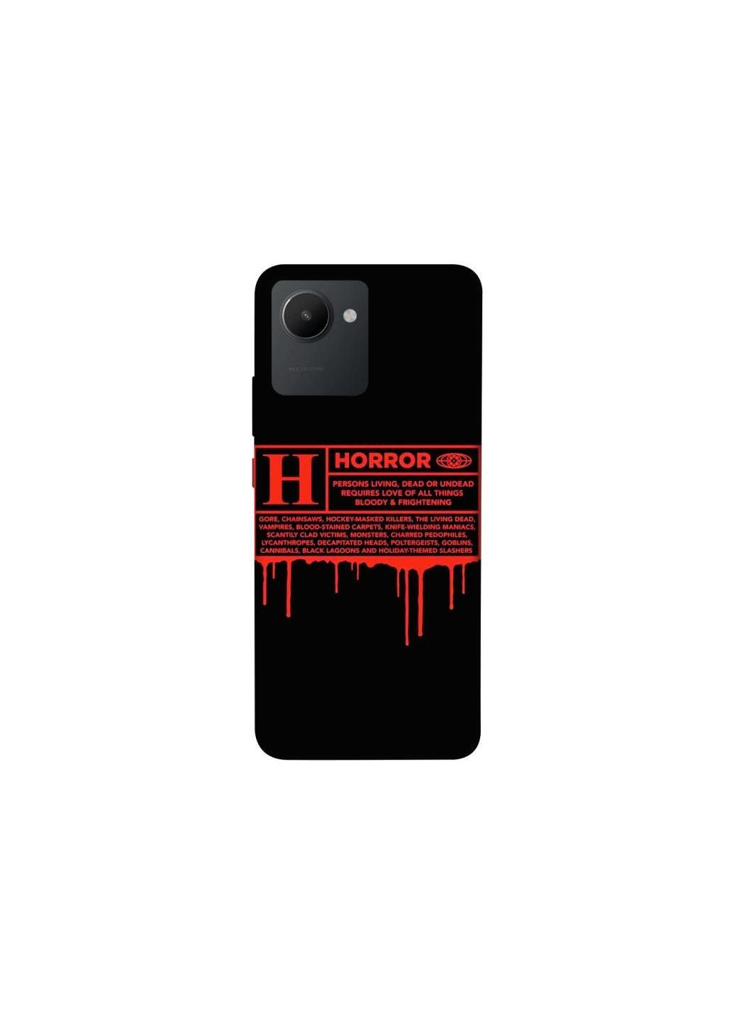 Чехол на Realme C30 Horror Halloween Frontalka (363891662)