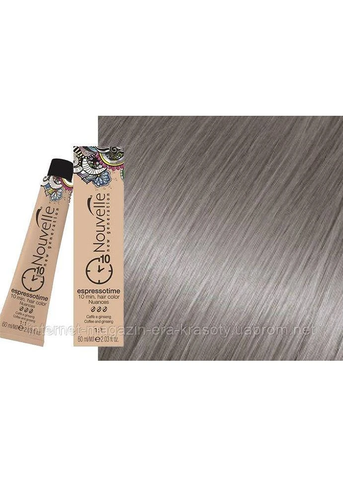 Фарба для волосся 10 хвилин 9.71 дуже світлий блонд кавовий Espressotime Hair Color, 60 мл Nouvelle (396346859)