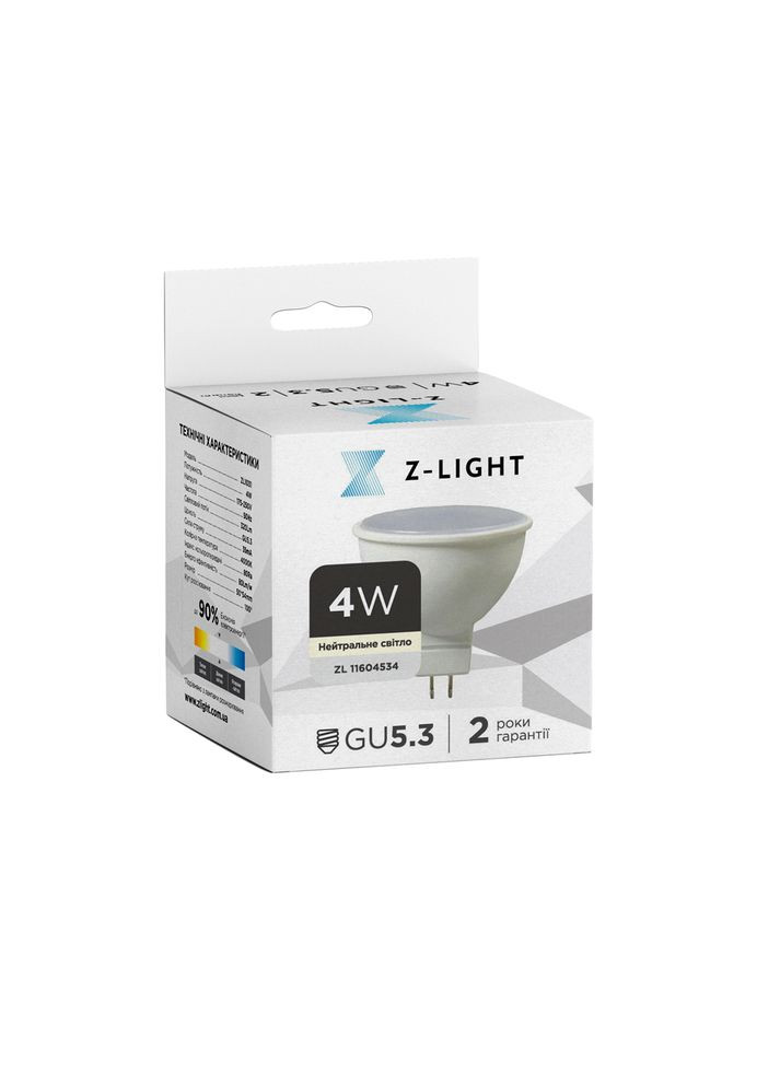 Лампа ZL 1031 MR16 4w 4000k (LVS03623) Levistella (370243162)