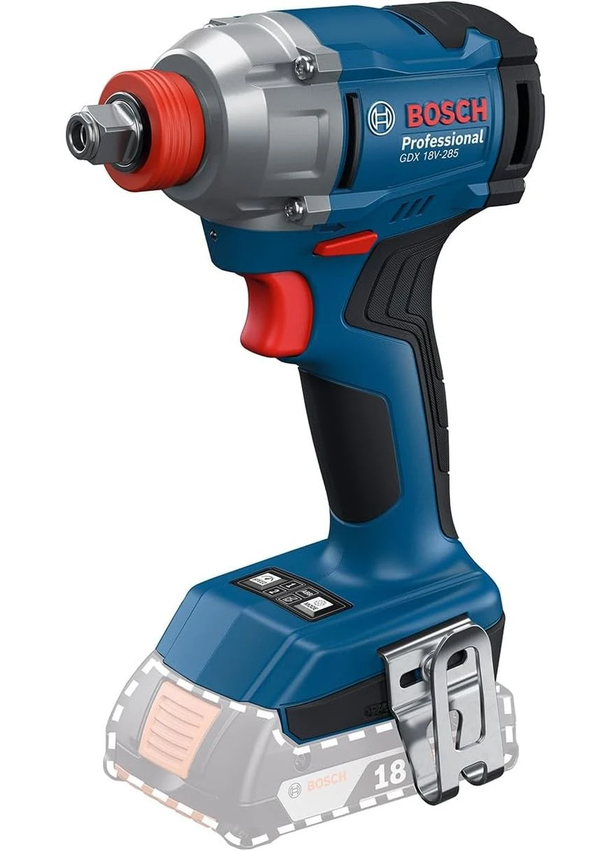 Гайковерт ударний акумуляторний 18В квадрат 1/2" 285Нм 1.1кг Bosch (392285672)