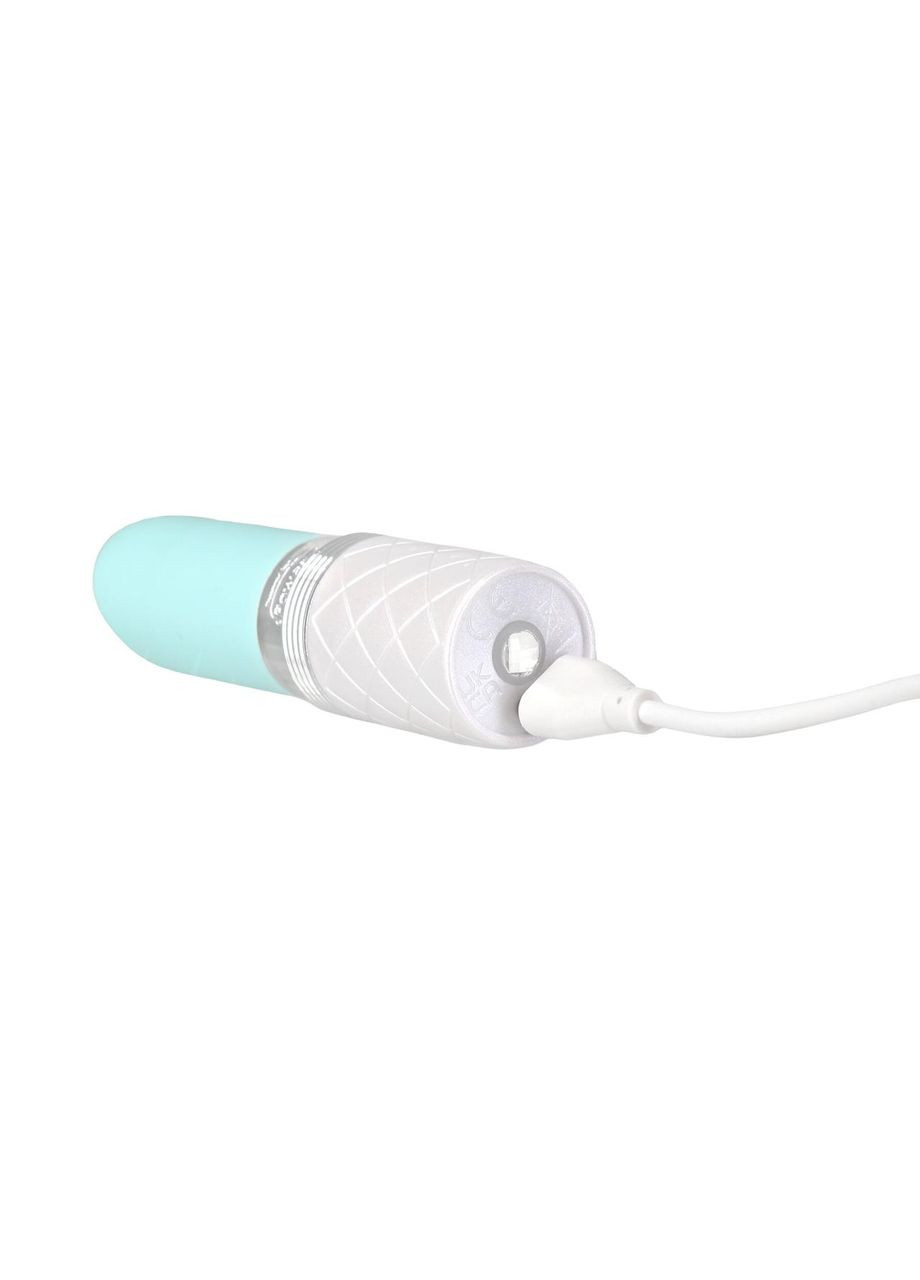 Вібратор Pillow Talk Lusty Luxurious Flickering Massager - Teal No Brand (303907213)