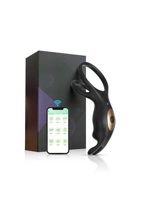 Смарт віброкольцо на пінис і мошоку Love Spouse "Rabbit" No Brand (366892133)