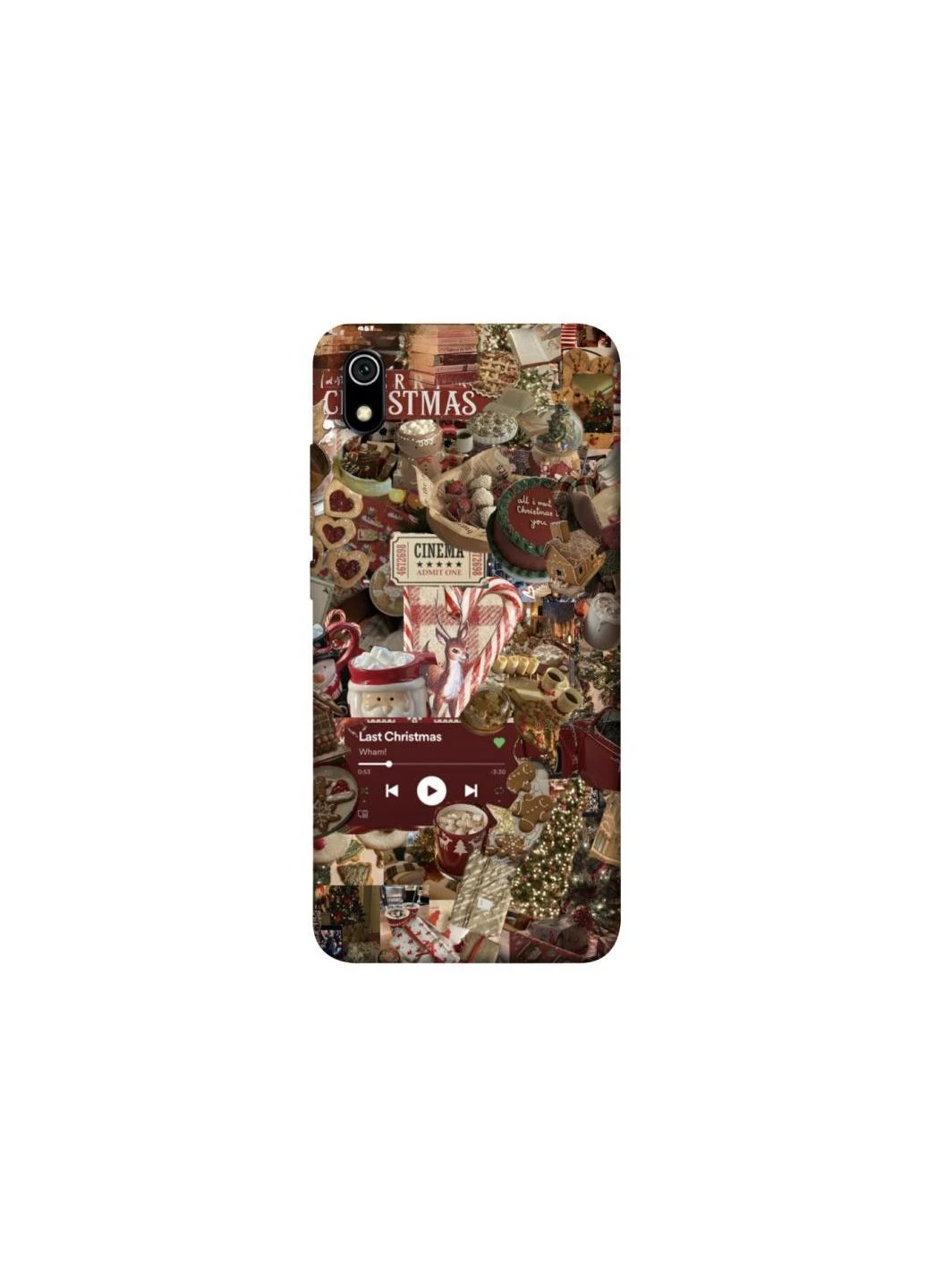 Чохол на Xiaomi Redmi 7A Christmas spirit ver.4 Frontalka (375744584)