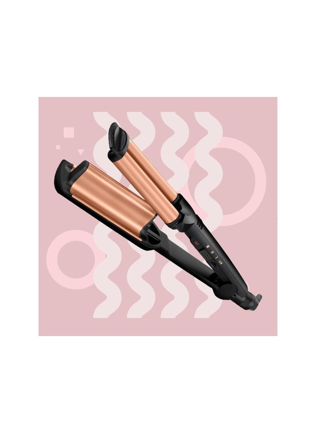 W2447E, Щипці гофре, 85 Вт, чорний BaByliss (317275155)