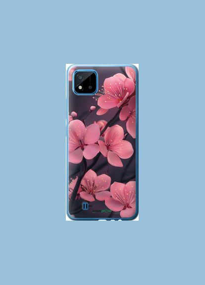 Чохол на Realme C11 2021 Пурпурова сакура "6075u-2485-2448" Endorphone (348062450)