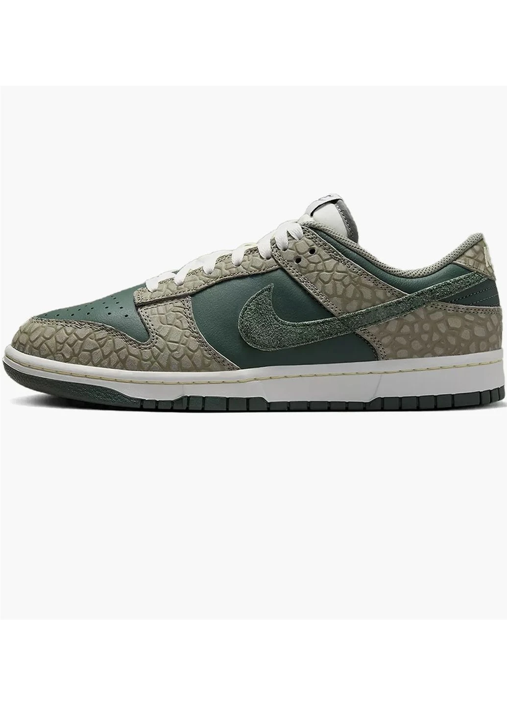 Зелені кросівки чоловічі dunk low premium green Nike