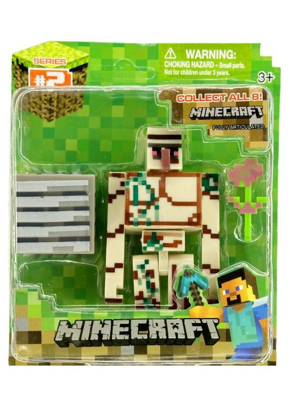 Железный голем фигурка Minecraft No Brand (282719816)