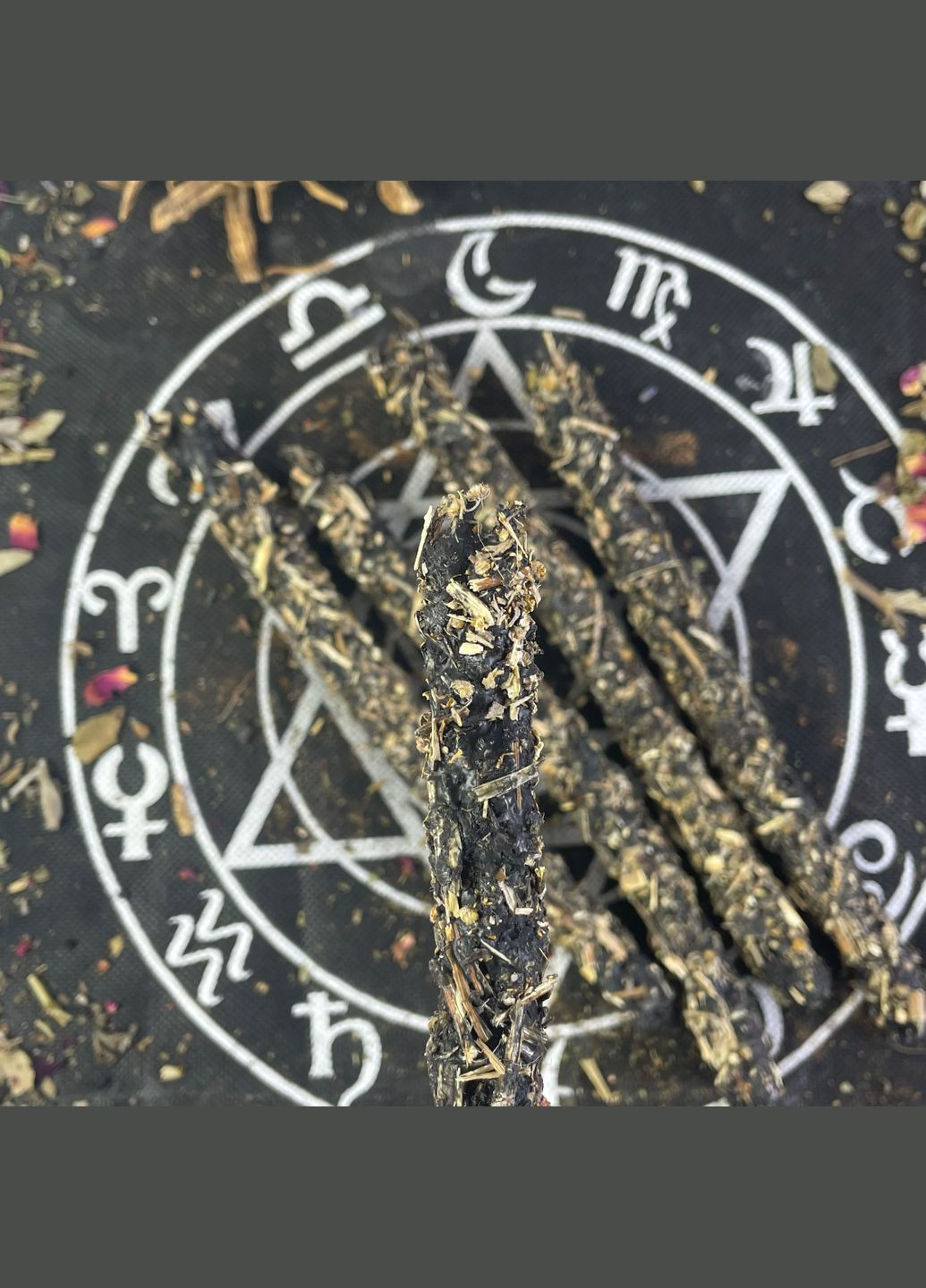 Свічка-скрутка з травами від негативу 5Candles (322347480)