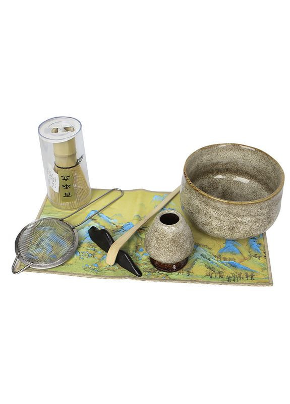 Набір 5424 Gray для приготування чаю матча із 7 предметів 10 шт. Mavanto (336203623)