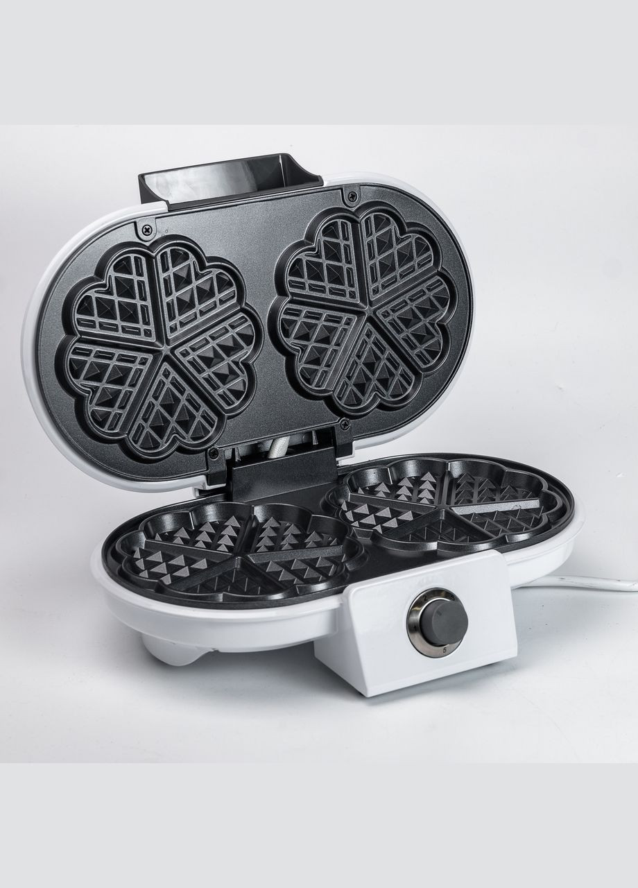 Вафельниця для бельгійських вафель 1200 Вт універсальна електровафельниця Sokany (316510227)