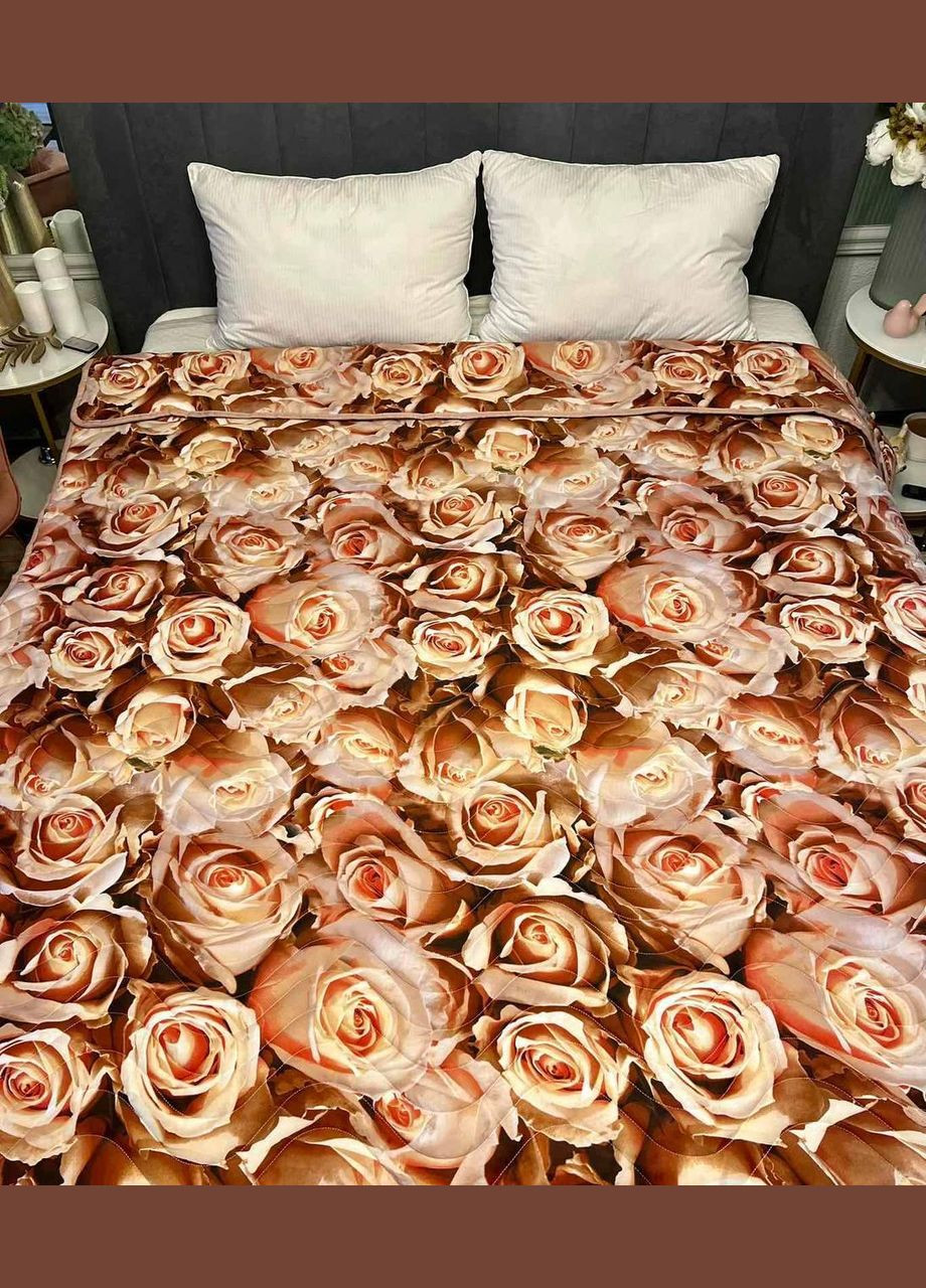 Ковдра євро бавовняна гіпоалергенна 145х215 (П4К-lito-kovdra-001/18-03) No Brand (306633469)