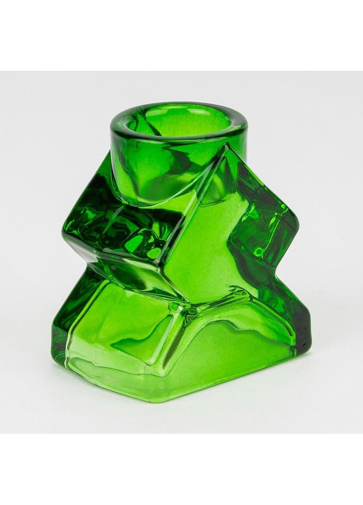 Набор из 2 подсвечников Елка, зеленый, 8,5х7 (2 набора) ELISEY (366215045)