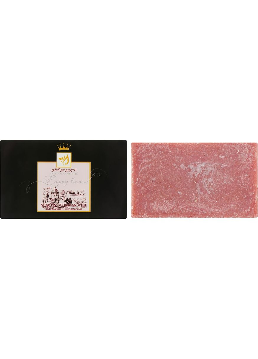 Натуральное мыло "На красном вине Киндзмарауле" Enjoy Eco Soap 50g (759199-24971) Enjoy & Joy (368638167)