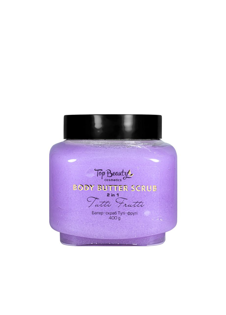 Скраб батер для тіла 2 у 1 Body Butter Scrub Тутті Фрутті, 400 г Top Beauty (337359239)