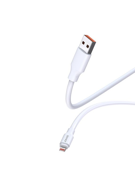 Кабель JA018 PD USB – Lightning 120W/1м- белый Jokade (368852362)