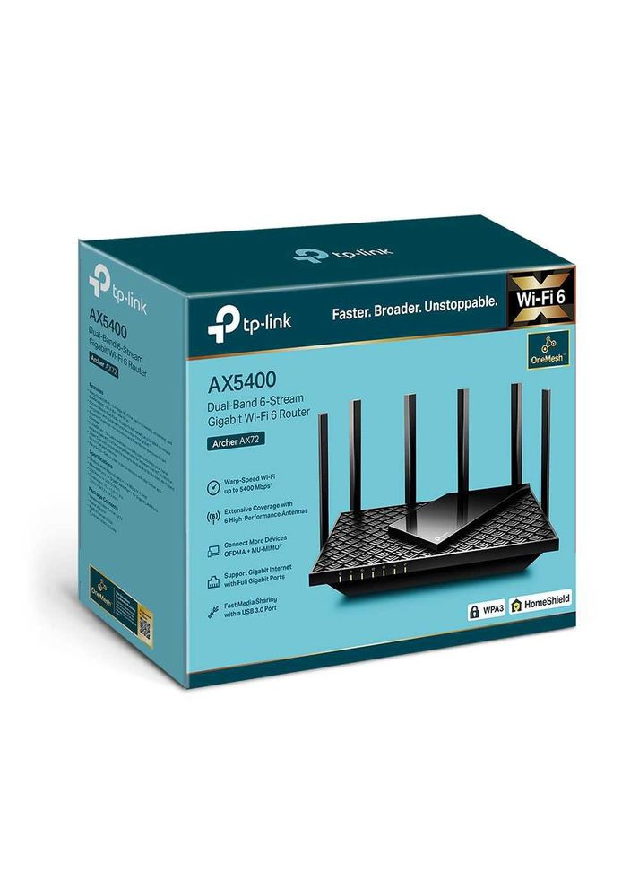 Беспроводной маршрутизатор Archer AX72 TP-Link (341486427)
