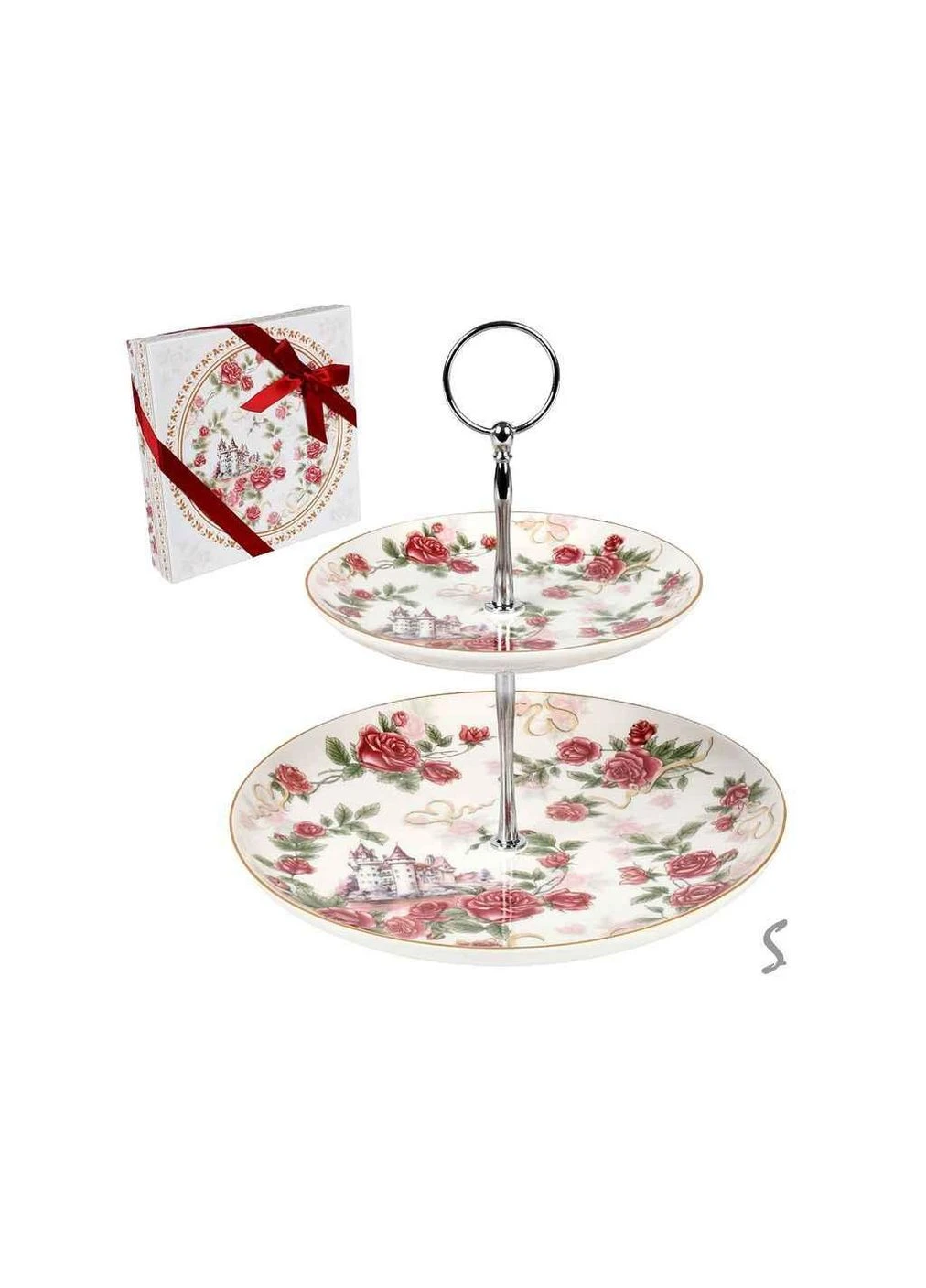 Фруктівниця Royal Rose 2яр 15,5/23см R40732 ТМ Stenson (382888719)
