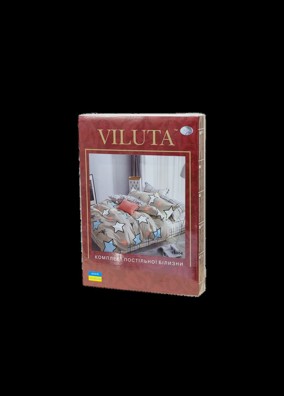 Комплект постільної білизни Вілюта ранфорс 19004 двоспальний Viluta (288045790)