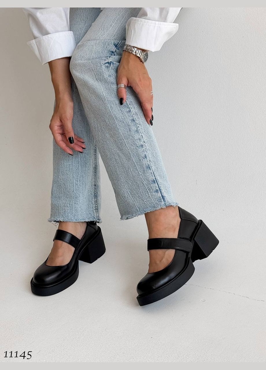 No Brand Туфли черный з натуральная кожа, — (317319743)