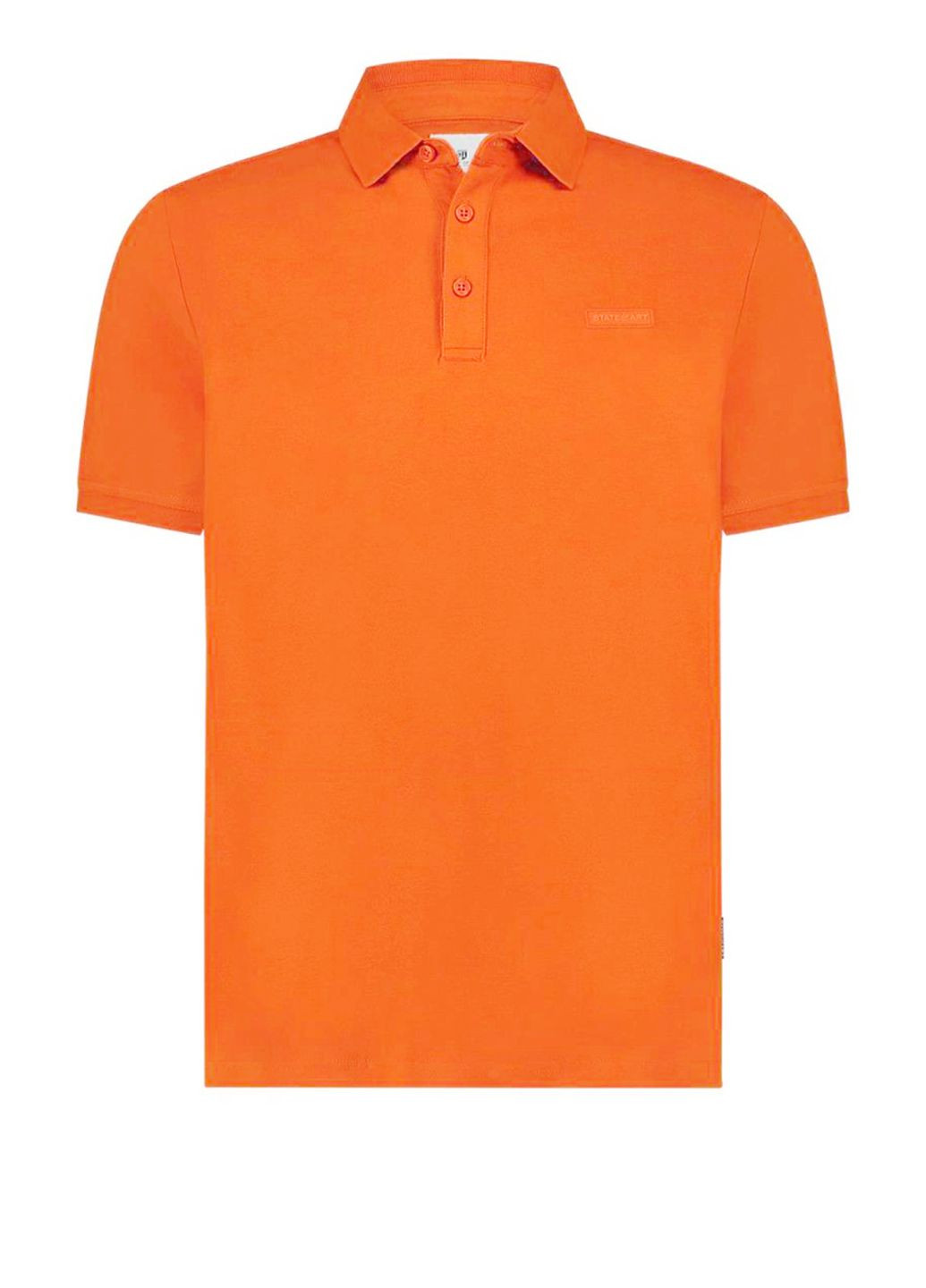 Оранжевая футболка-мужская оранжевая футболка-поло для мужчин State of Art однотонная