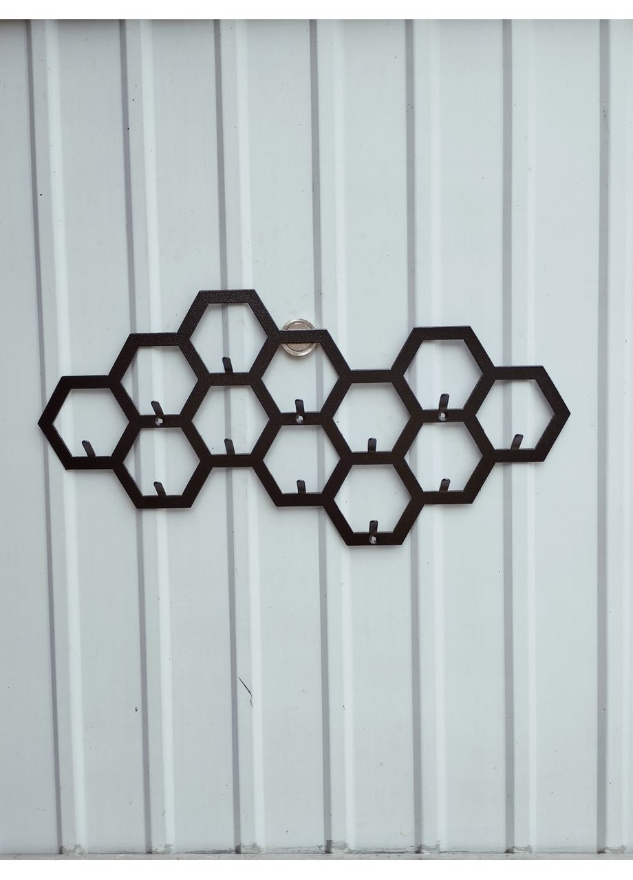 Вішалка для одягу з металу "Соти №2". No Brand (368896625)