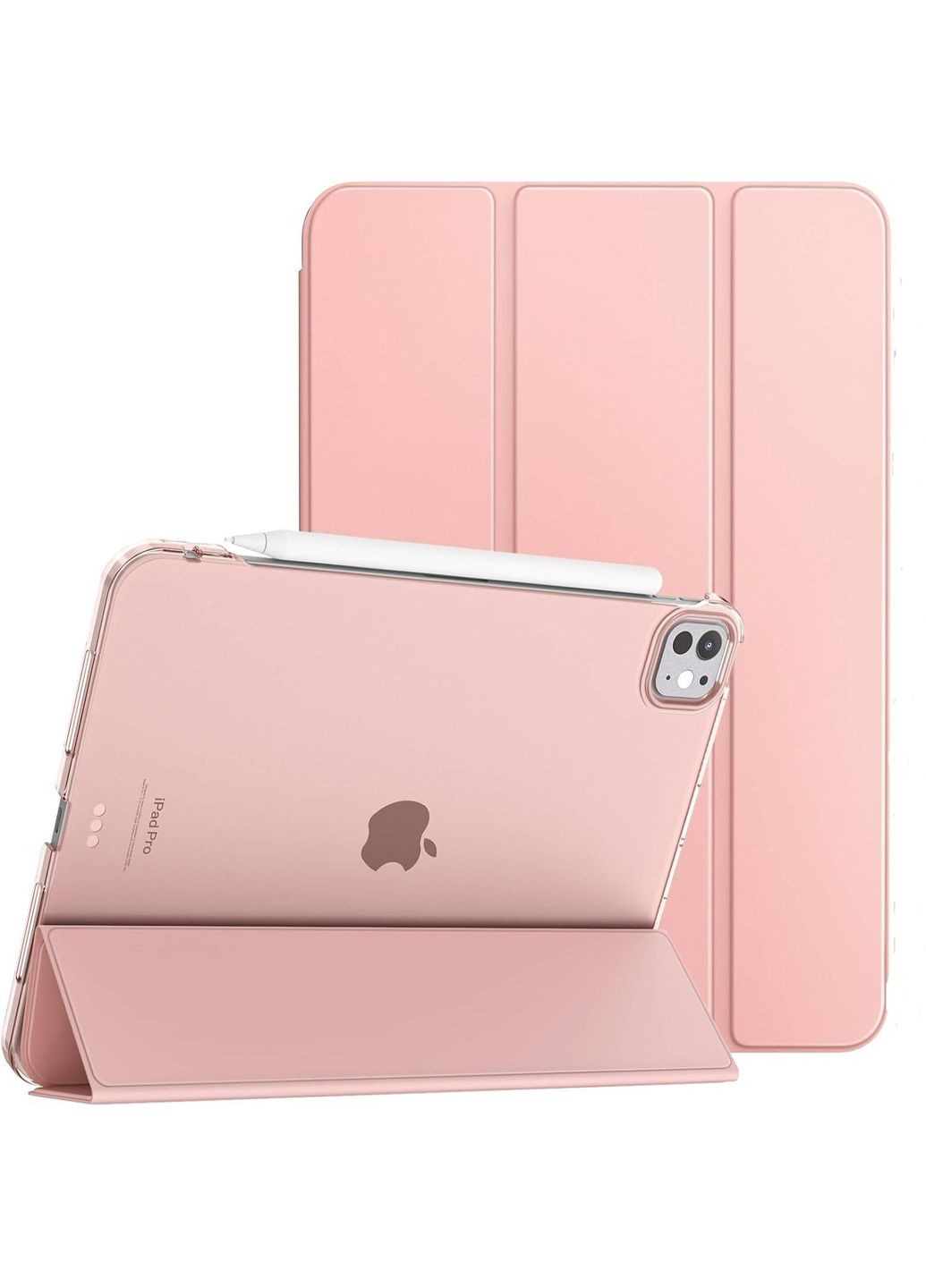 Чохол-книжка Tri Fold Hard для Apple iPad Pro 11" M4 2024 Pink (711728) BeCover (351559877)