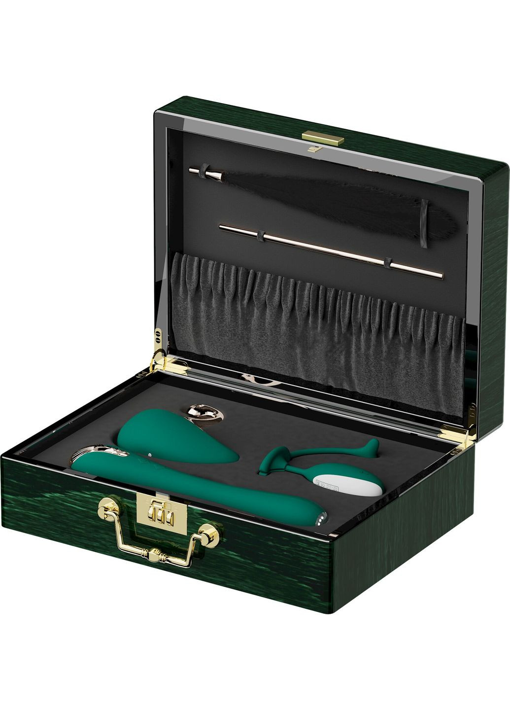 Набор Pandora Box: вакуумный вибратор, вибратор с камерой, виброяйцо, щекотка, лента - CherryLove Knight Jenay (366962886)