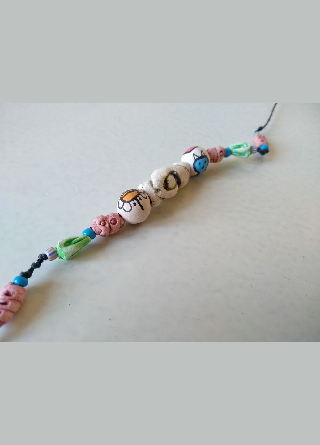 Керамический браслет ручной работы №5 Коти&Ангели (302450867)