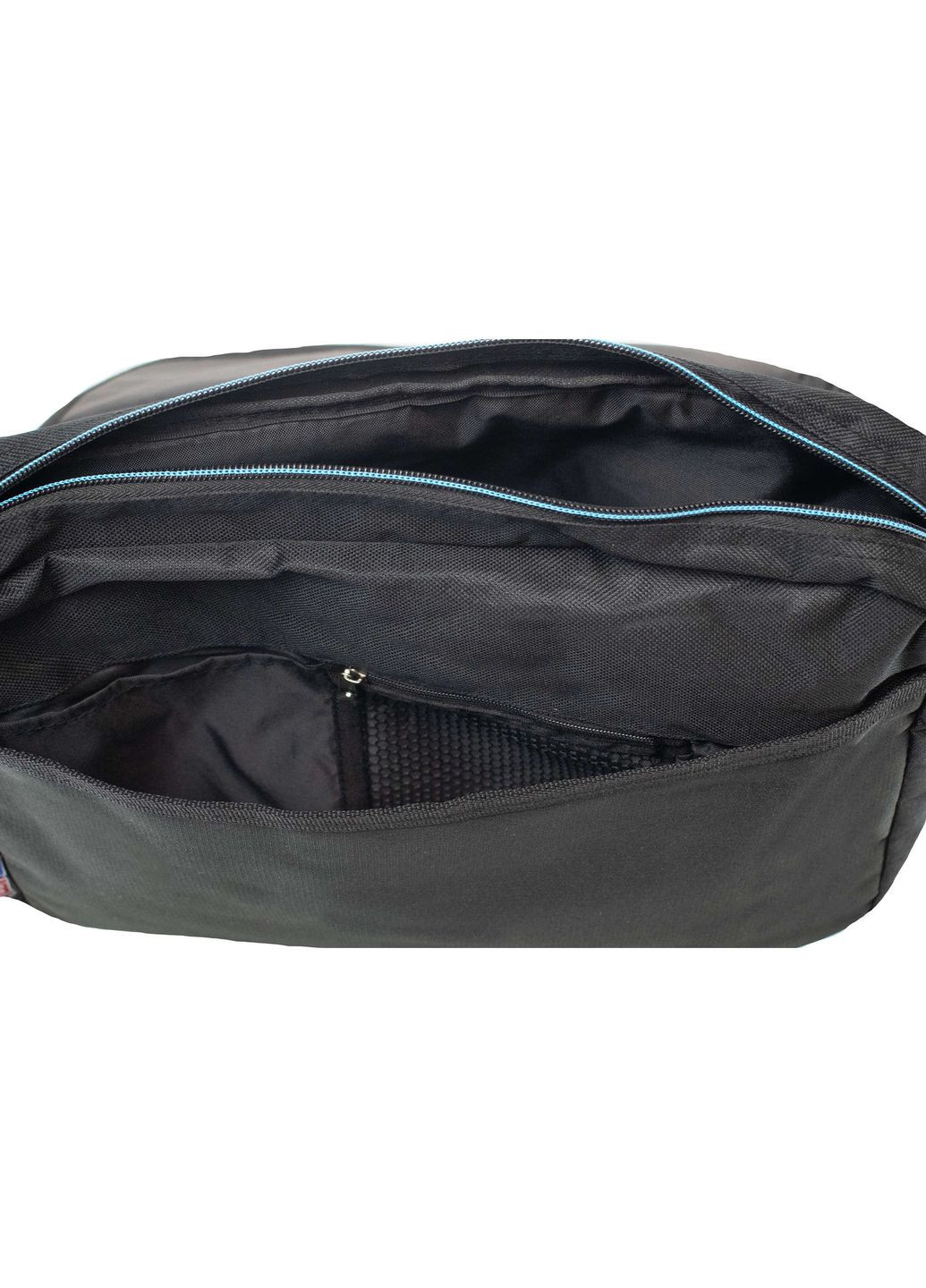 Сумка через плечо 9 Black/Blue (7156) Semi Line (360602566)