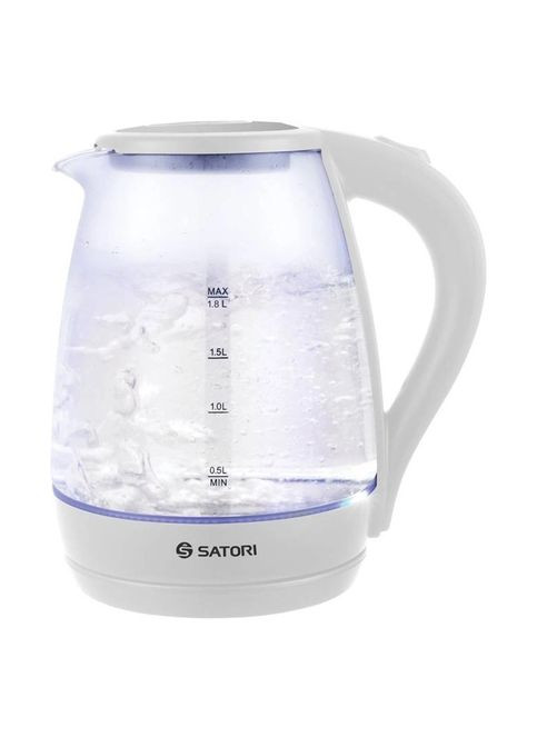 Электрочайник SGK-4105-WT 1.8 л 1500 Вт, стильный электрический чайник, чайники с подсветкой Satori (364665056)