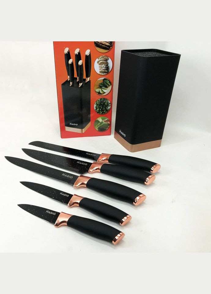 Хороші кухонні ножі для побутового використання MG-1092, Набір кухонних ножів TO-140 для нарізання Magio (349512019)