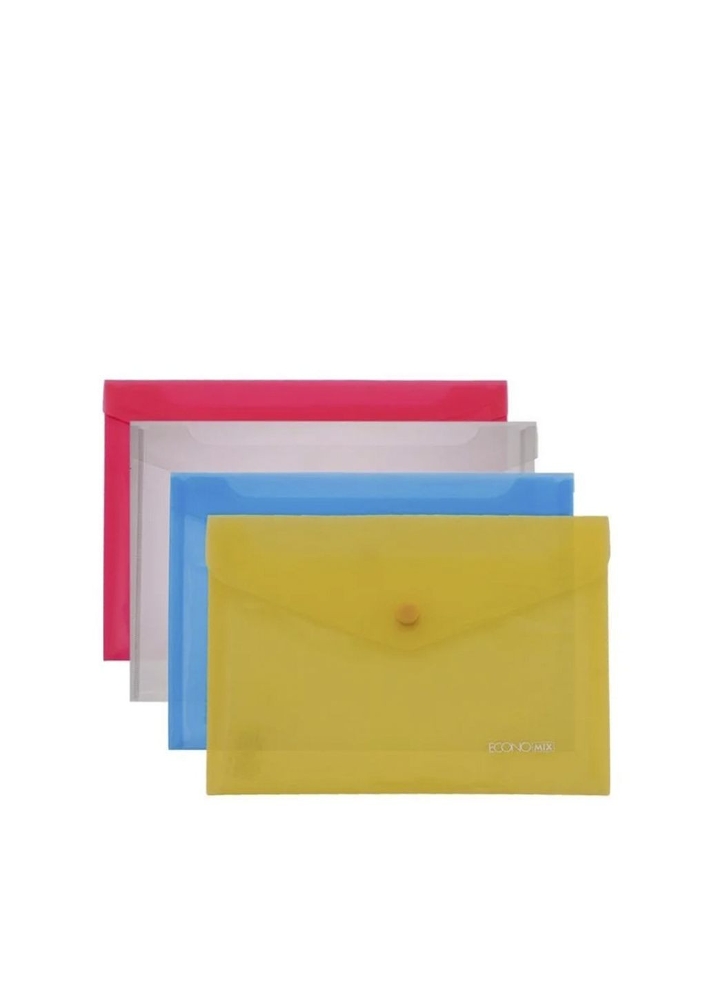 Папка-конверт формату В5 - колір різнокольоровий ЦБ-00142870 ECONOMIX (365699777)