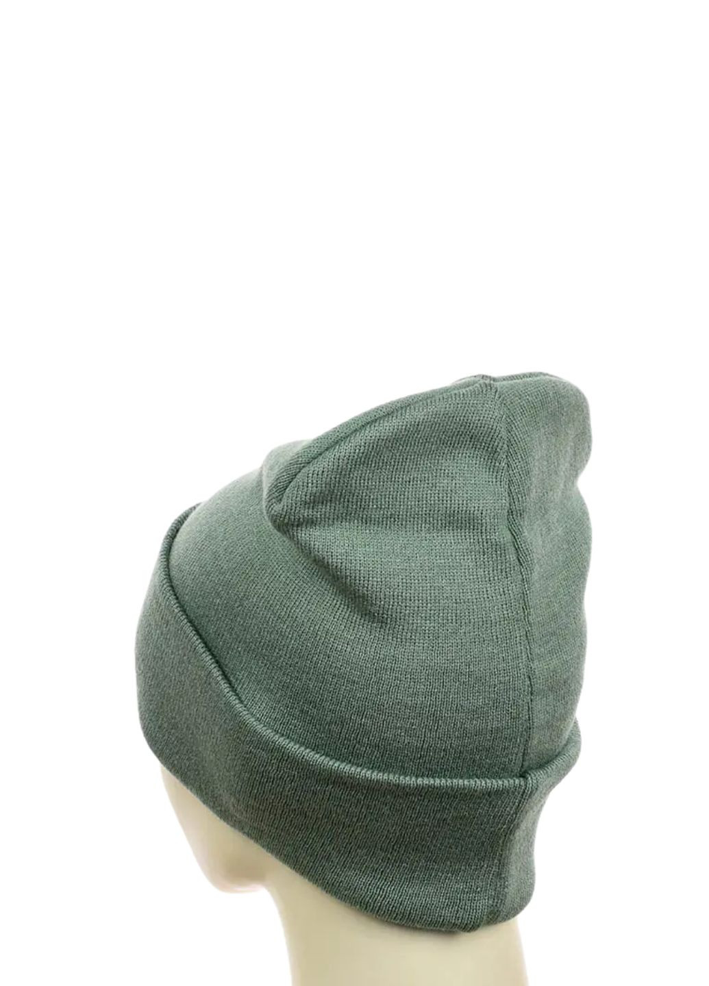 Молодіжна двошарова шапка біні лонг No Brand Шапка біні лонг лопата (362411533)