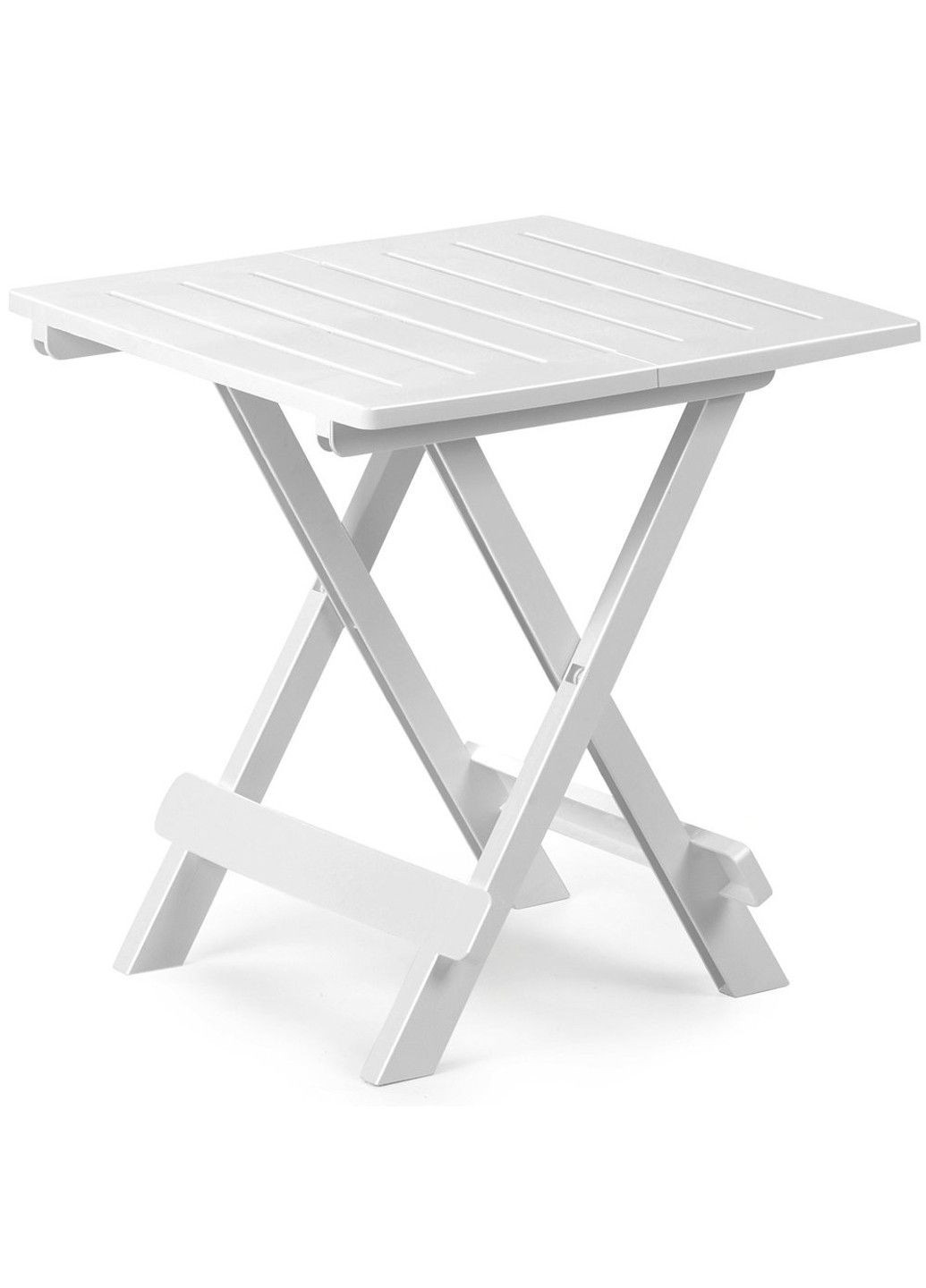 Столик ADIGE розкладний 44x44x50 білий Progarden (321969219)